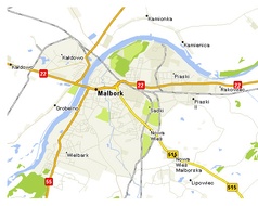 Mapka dojazdu